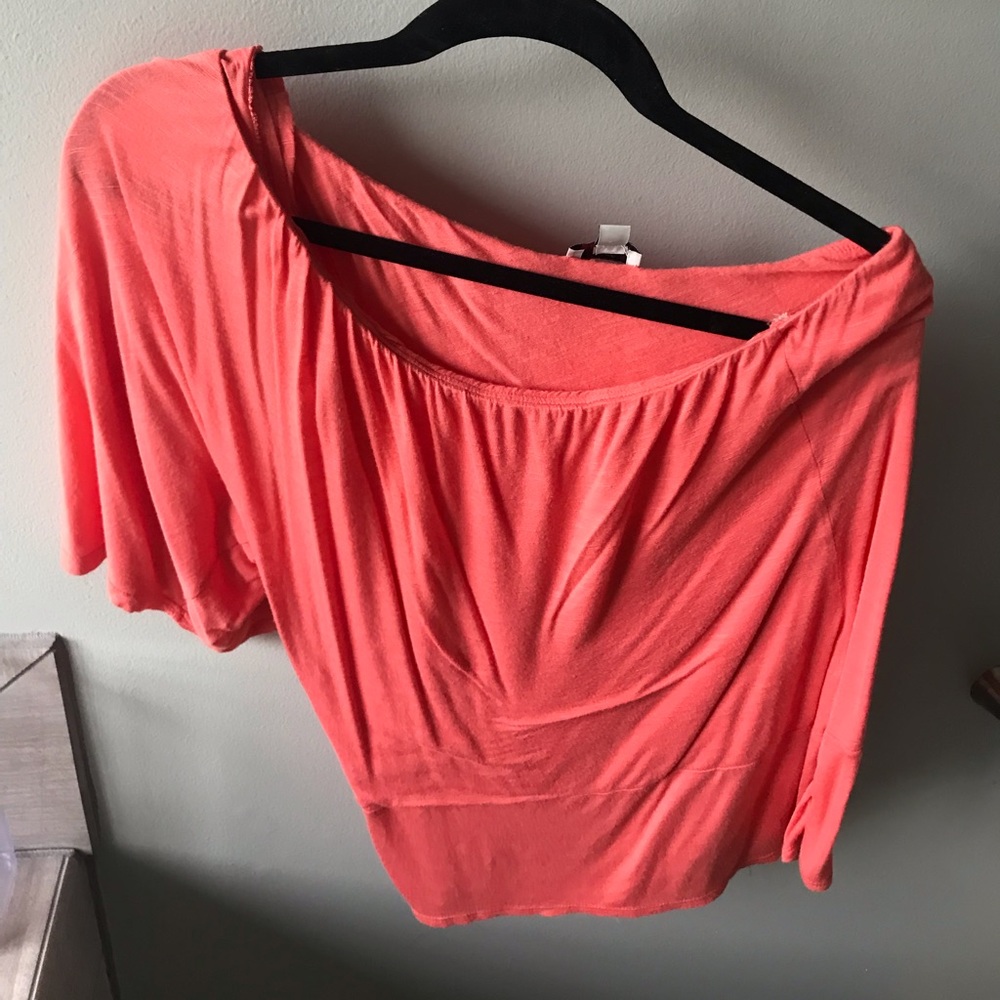 GUESS medium one shoulder shirt